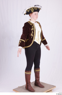  Photos Woman in Historical Dress 66 17th century Historical clothing a poses whole body 0008.jpg